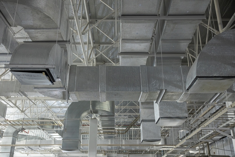 عزل دكت التكييف الخارجي